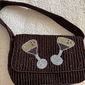 Espresso Martini Beaded Bag